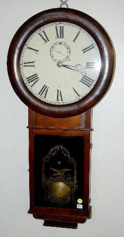 Gilbert No. 1 Weight Driven Wall Regulator Clock