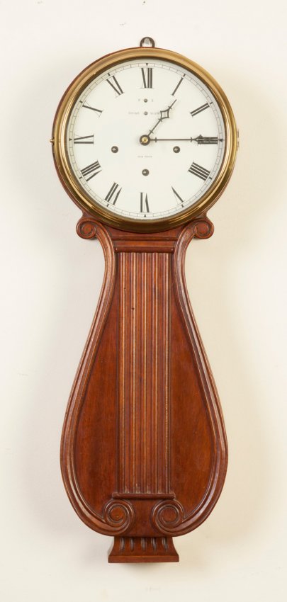 New Haven Lyre Clock