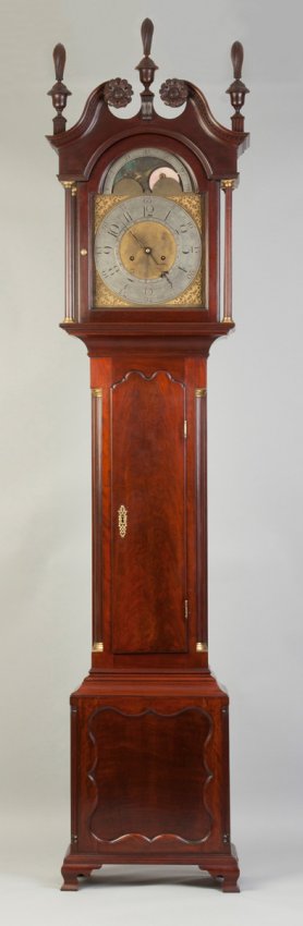 Pennsylvania Chippendale Tall Case Clock