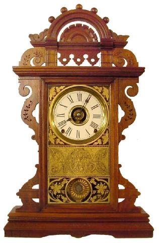 Walnut Seth Thomas Kitchen Alarm Clock