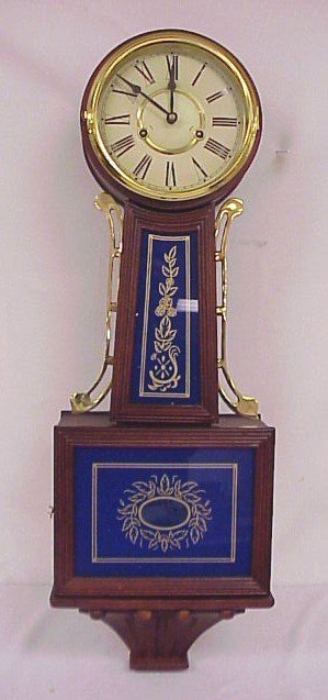 Reproduction 31 Day Banjo Clock 35″ Tall, 12″ Wide