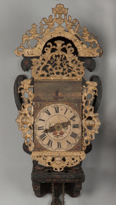 Early Dutch Hooded Clock