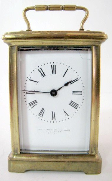 Signed 8 Day French Carriage Clock