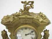 1859 N. Mueller Metal Case Mantle Clock