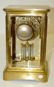 8 Day T&S French Crystal Regulator Clock