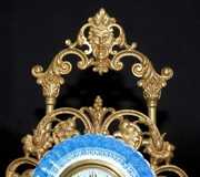 New Haven China & Metal Easel Clock