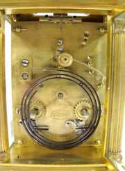 D.C. Rait  8 Day French Repeater Carriage Clock
