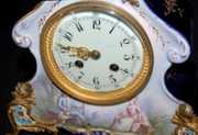 Marti French Porcelain Clock