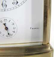 Tiffany Repeater French Carriage Clock w/Alarm