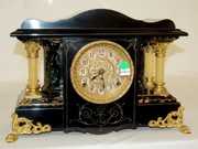 Seth Thomas Adamantine Fancy Mantle Clock