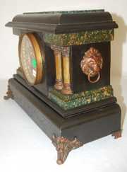 Seth Thomas Adamantine 4-Column Mantle Clock