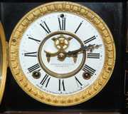 Ansonia “Madrid” Iron Case Mantle Clock
