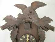 Eagle Top Carved Cuckoo Clock