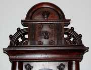 2 Wt. Floral Carved Vienna Regulator Clock