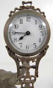 Junghans Bronze Elephant Swinger Clock