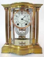 Seth Thomas Empire 65 Crystal Regulator Clock