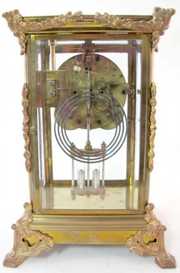 New Haven Torla Crystal Regulator Clock