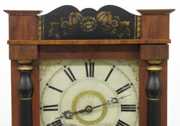 E. & G.W. Bartholomew Looking Glass Clock
