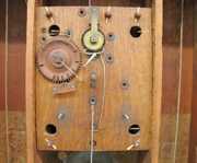 E. & G.W. Bartholomew Looking Glass Clock