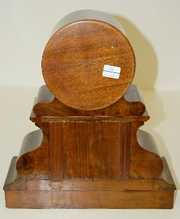 R. Fagf French Burled Case Mantle Clock