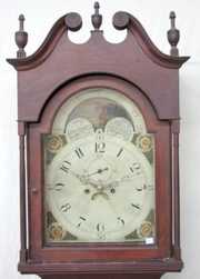 Pennsylvania 1800’s Tall Case Calendar Dial Clock