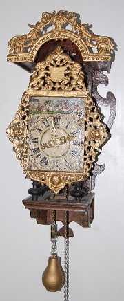Early Dutch Hanging Stoell Clock