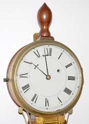 Weight Driven Willard Type Banjo Clock