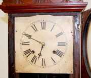 Ithaca #10 Walnut Calendar Clock