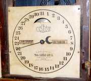 Ithaca #10 Walnut Calendar Clock