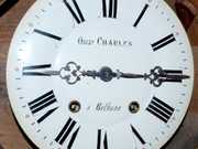 M.O.P. Inlaid French Picture Frame Clock