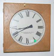 Oak Standard Electric Slave Clock