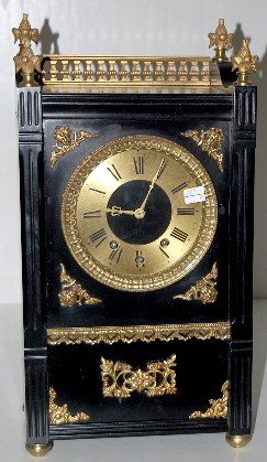 French Slate 8-Bell Westminster Chiming Clock