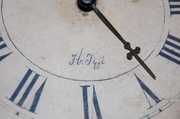 Signed H. Tifft Weight Driven Banjo Clock