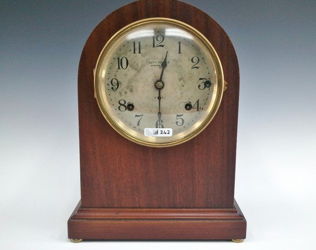 A SETH THOMAS SENORA CHIME MANTEL CLOCK