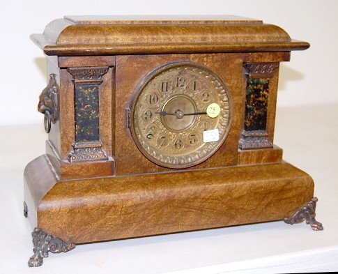 Seth Thomas Adamantine Column Mantle Clock