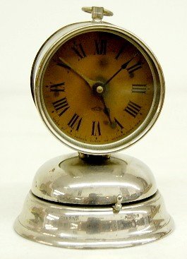 Antique Parker Bell Bottom Alarm Clock