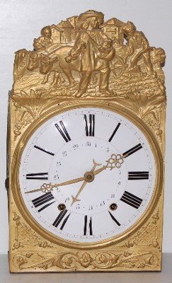 Antique Calendar Dial Mobier Wall Clock