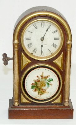 Seth Thomas Antique Round Top Shelf Clock