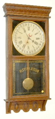 Ingraham Store Regulator “Northwestern” Clock