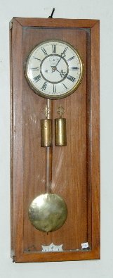 Gustav Becker 2 Weight Regulator Clock, T & S