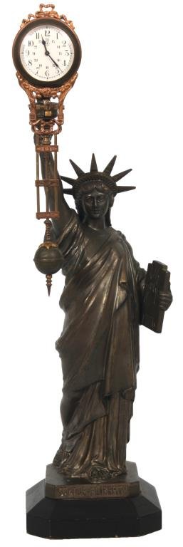 Junghans Statue of Liberty Swinger Clock