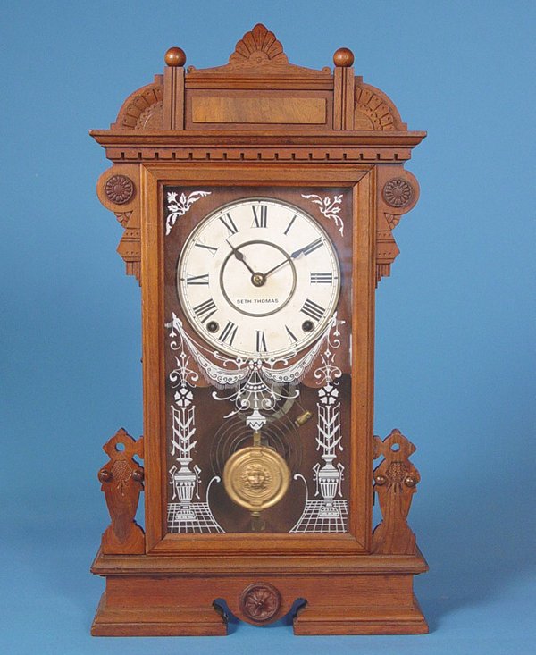 Seth Thomas “Ogden” Walnut Parlor Clock