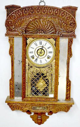 Ingraham “Atlantic Variant” Hanging Kitchen Clock