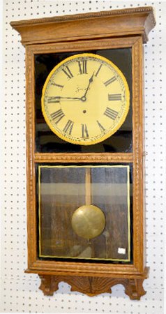 Sessions Store “Regulator E” Oak Wall Clock