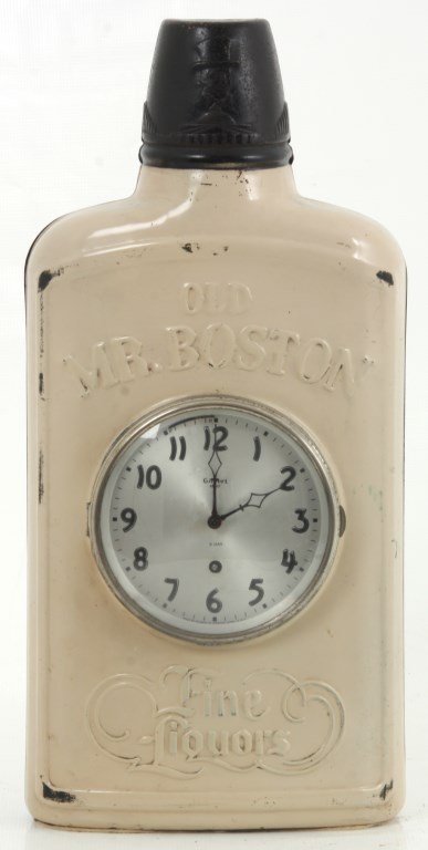 Gilbert Old Mr. Boston Advertising Clock