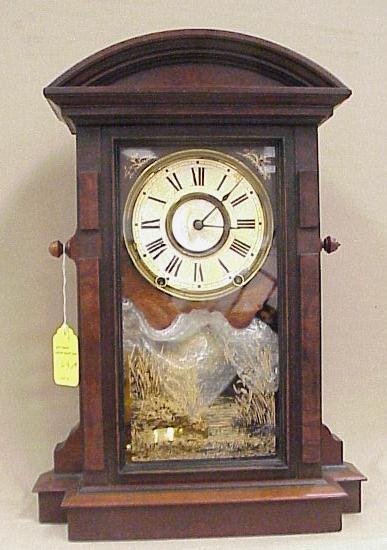 Seth Thomas Walnut Parlor Clock, 21″ Tall, 15″ Wide