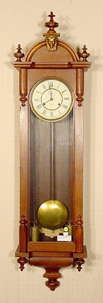 Ansonia Capital 8 Day Weight Driven Wall Clock