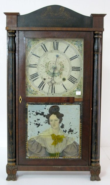 Riley Whiting Column Clock, Wood Works