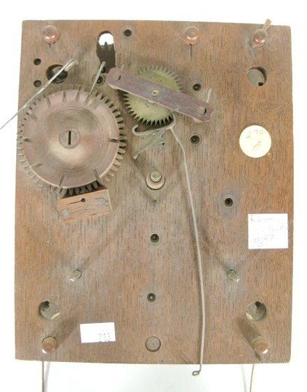 Riley Whiting Wood Clock Works