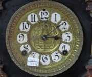 Gilbert France Wood Mantle Clock